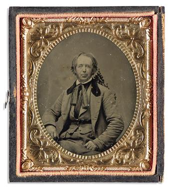 (NEW JERSEY.) John Mullica. Diary of an Alloway man, with his photograph, sons Civil War letters, and more.